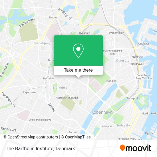 The Bartholin Institute map