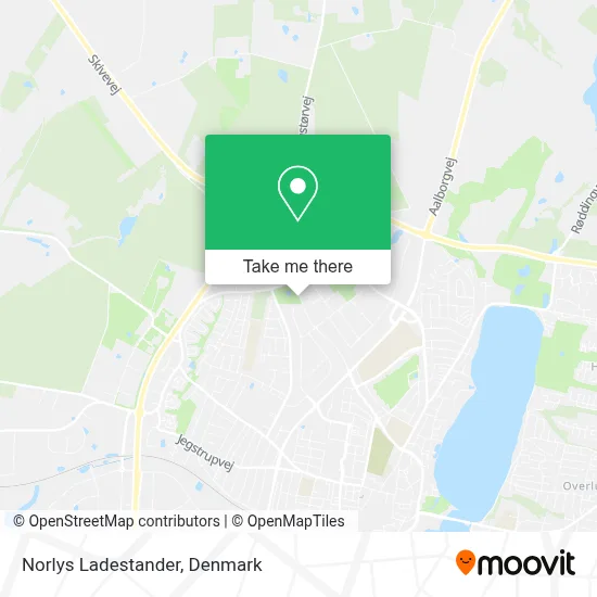 Norlys Ladestander map