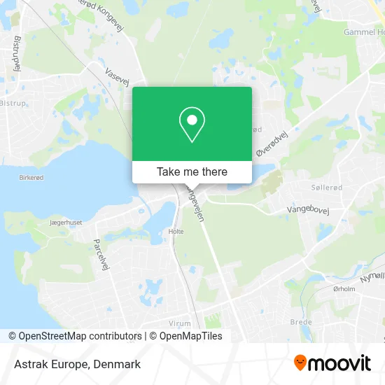 Astrak Europe map