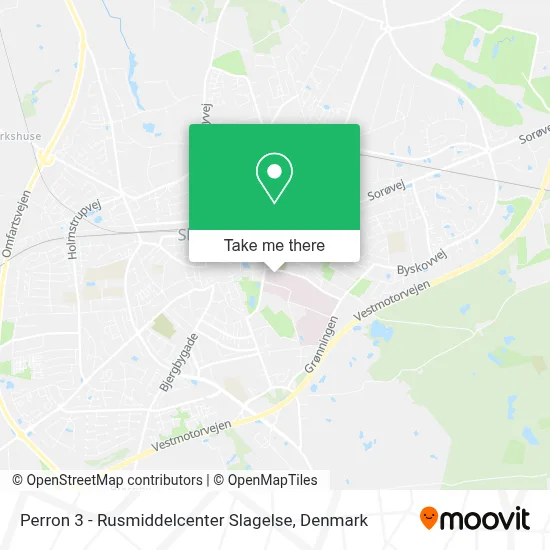 Perron 3 - Rusmiddelcenter Slagelse map