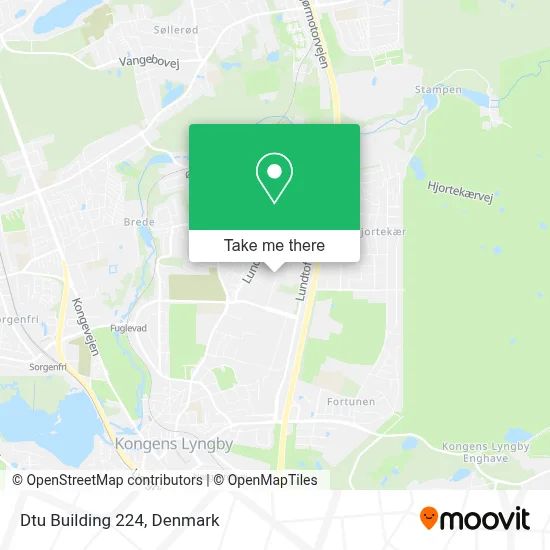 Dtu Building 224 map
