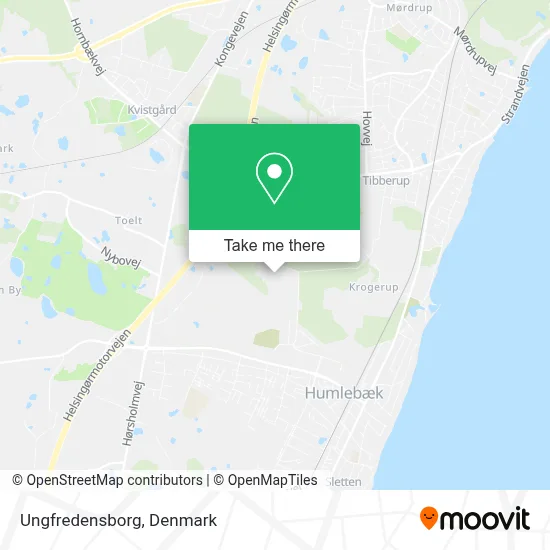 Ungfredensborg map