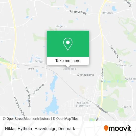 Niklas Hytholm Havedesign map