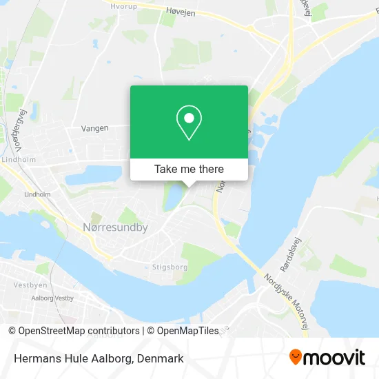 Hermans Hule Aalborg map