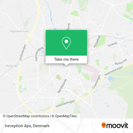 Ireception Aps map