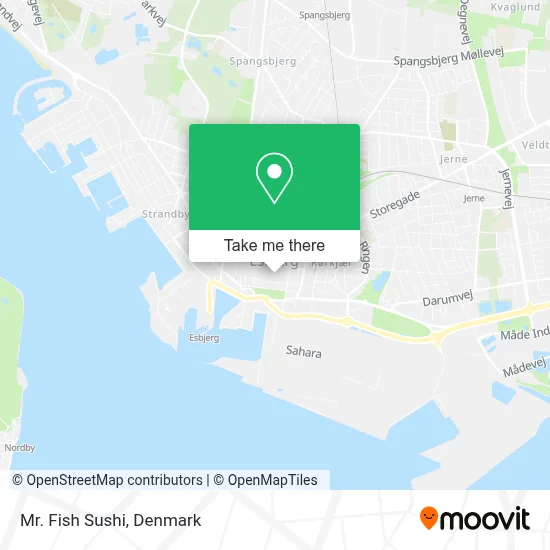 Mr. Fish Sushi map