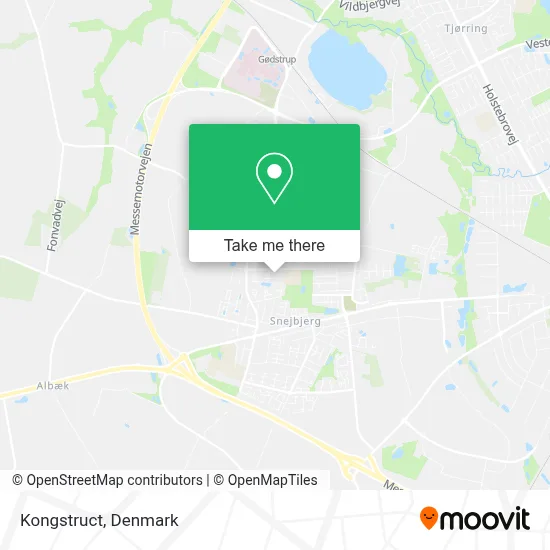 Kongstruct map