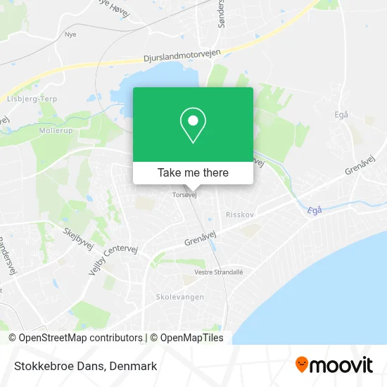 Stokkebroe Dans map