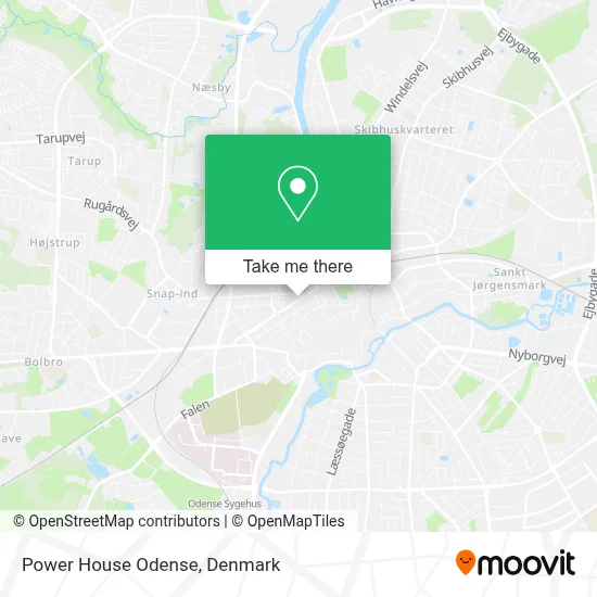 Power House Odense map