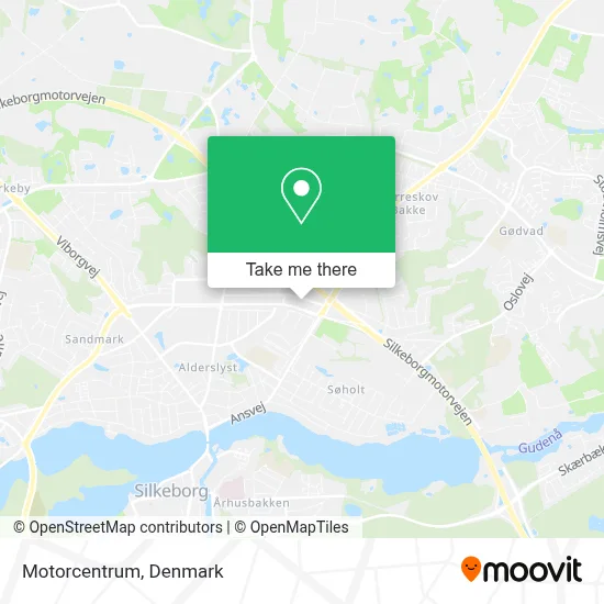 Motorcentrum map