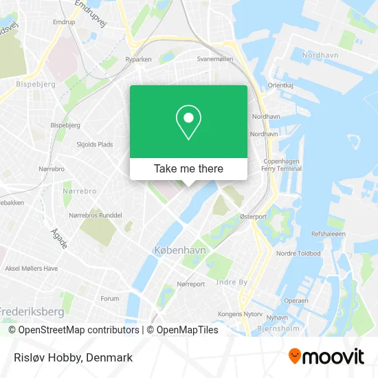 Risløv Hobby map