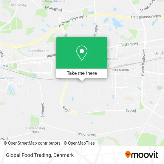 Global Food Trading map