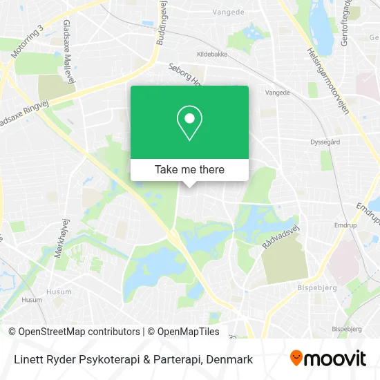 Linett Ryder Psykoterapi & Parterapi map