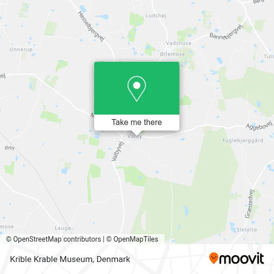 Krible Krable Museum map
