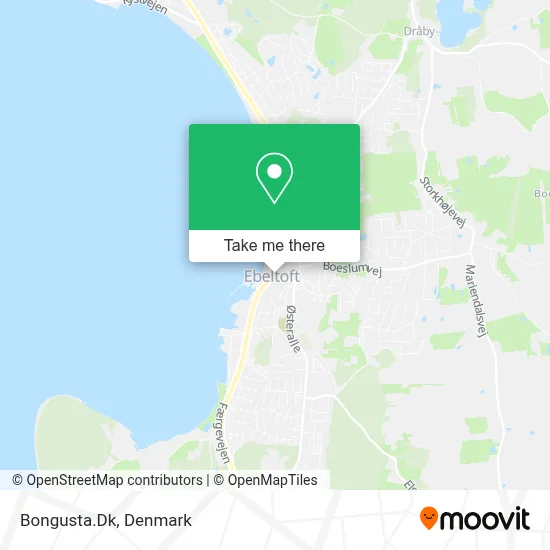 Bongusta.Dk map