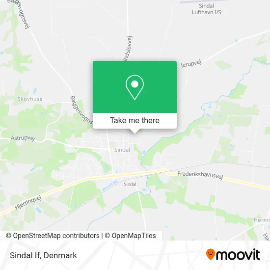 Sindal If map