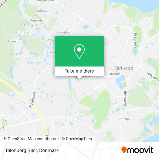 Bilenberg Biler map
