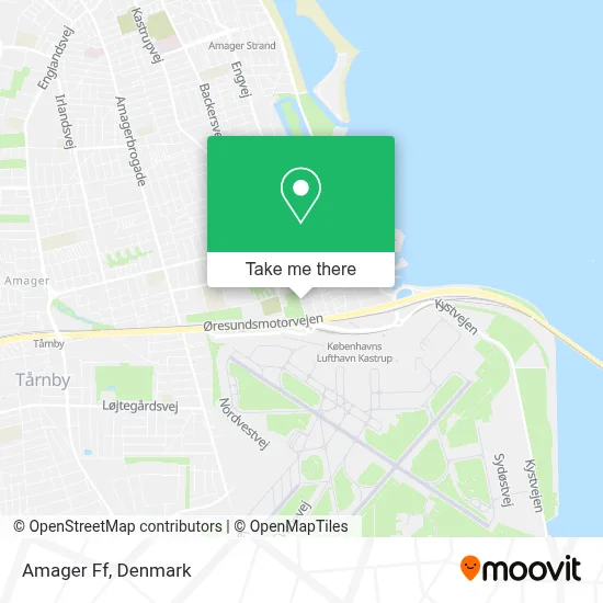 Amager Ff map