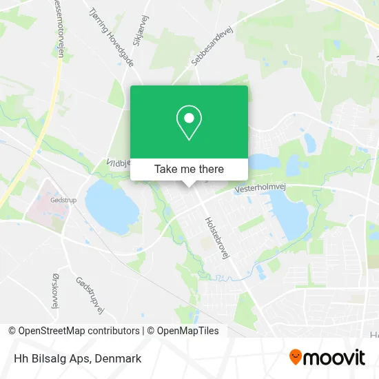 Hh Bilsalg Aps map