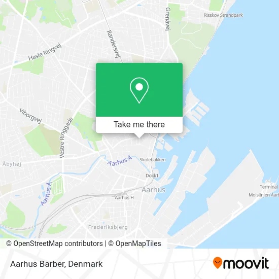 Aarhus Barber map