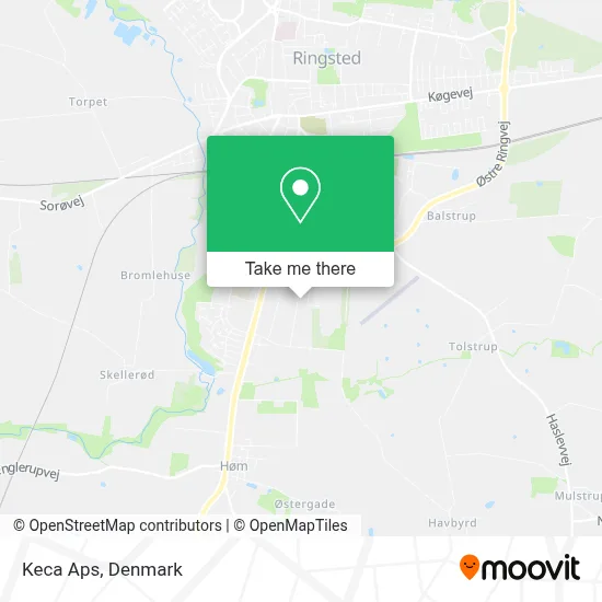 Keca Aps map