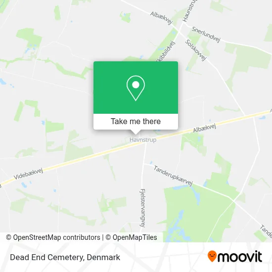 Dead End Cemetery map