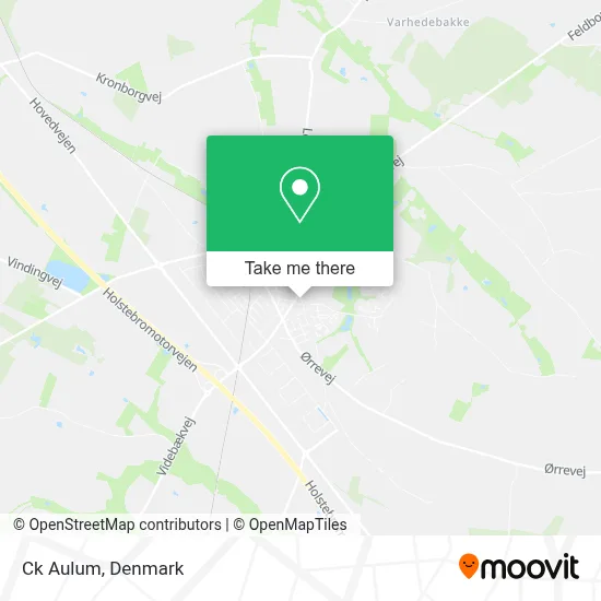 Ck Aulum map
