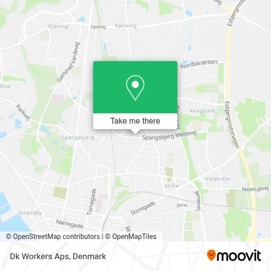 Dk Workers Aps map