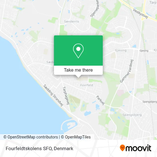 Fourfeldtskolens SFO map