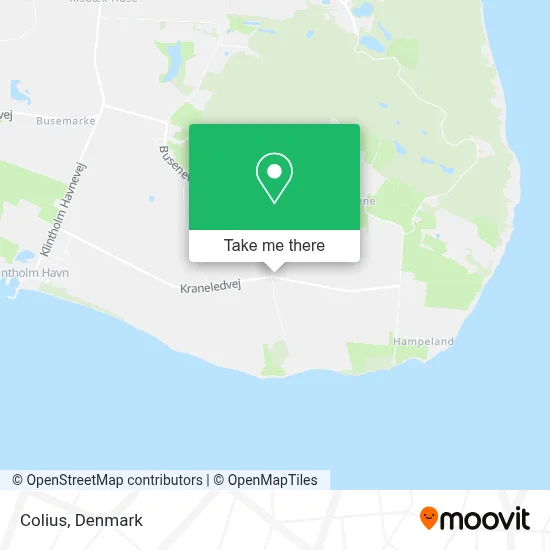 Colius map