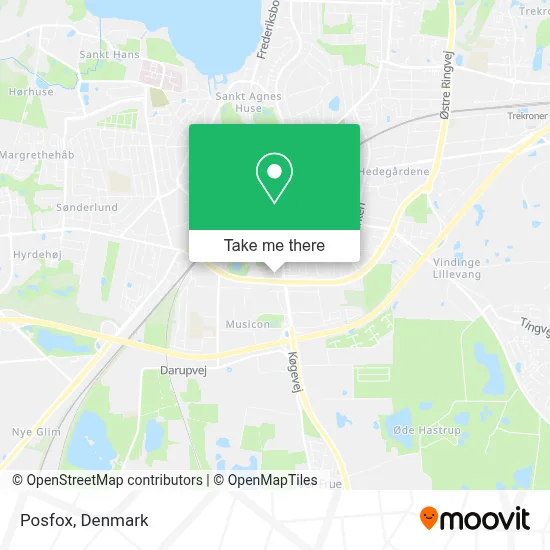 Posfox map