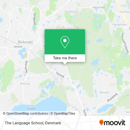 The Language School map