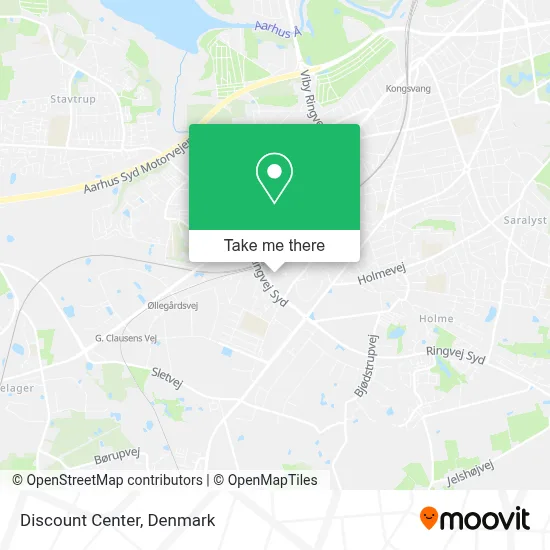 Discount Center map