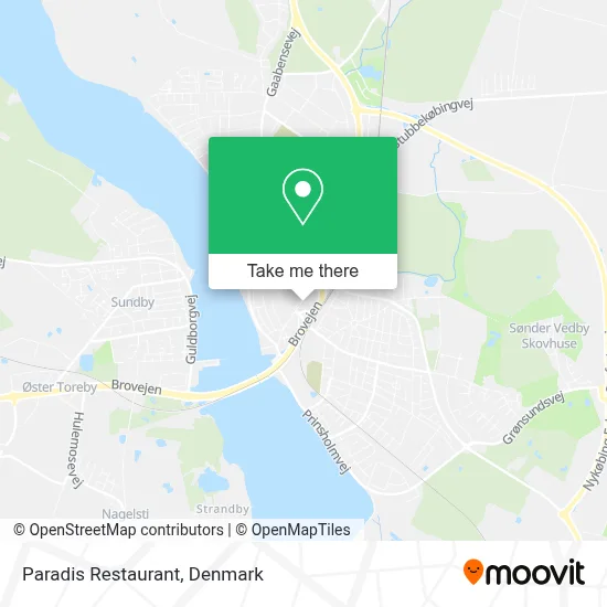 Paradis Restaurant map