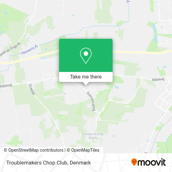 Troublemakers Chop Club map