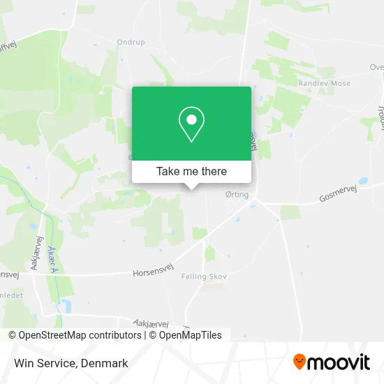 Win Service map