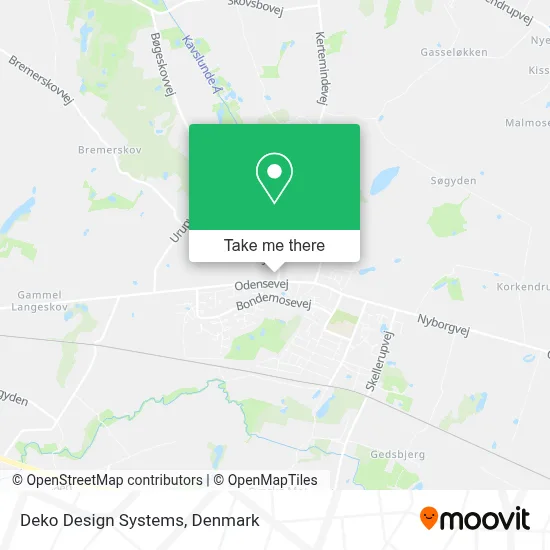 Deko Design Systems map