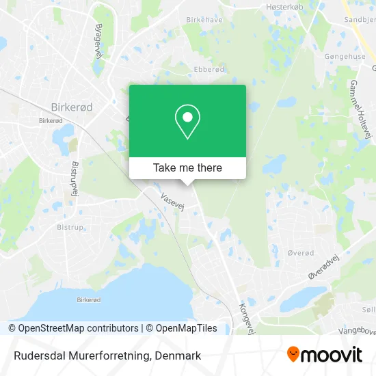 Rudersdal Murerforretning map