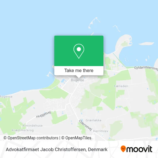 Advokatfirmaet Jacob Christoffersen map