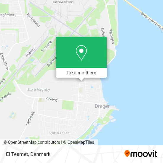 El Teamet map