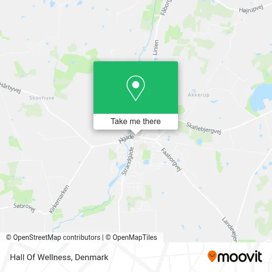 Hall Of Wellness map