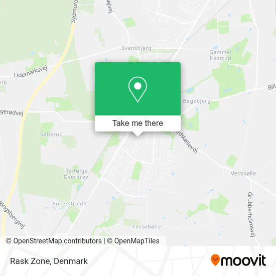 Rask Zone map