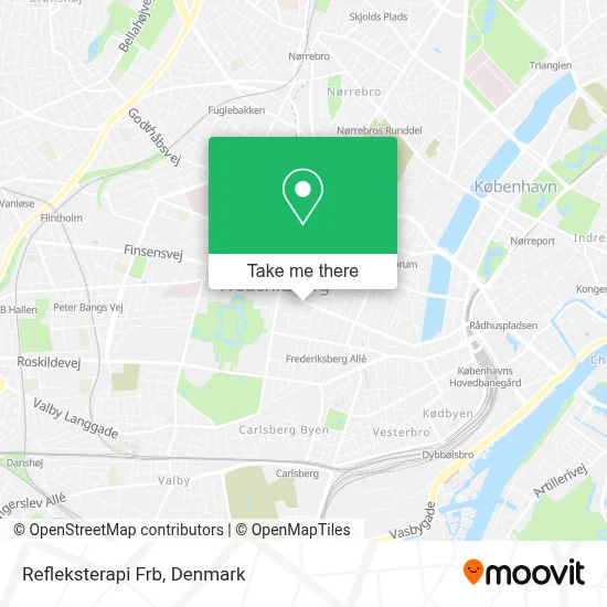 Refleksterapi Frb map