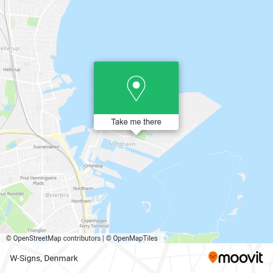 W-Signs map