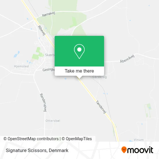 Signature Scissors map