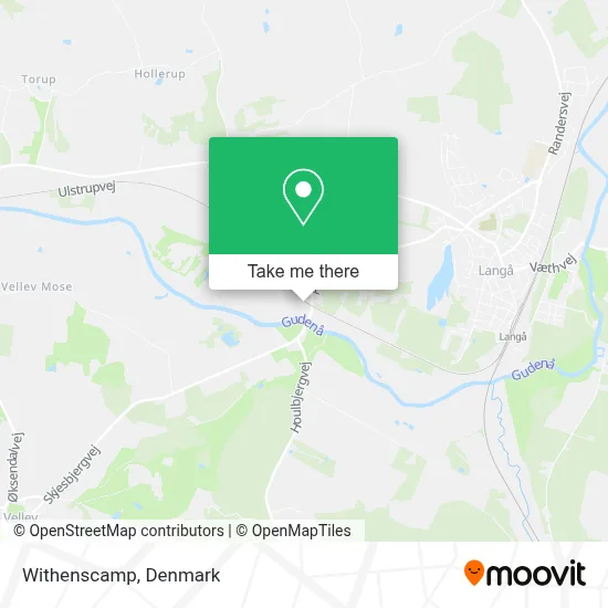 Withenscamp map