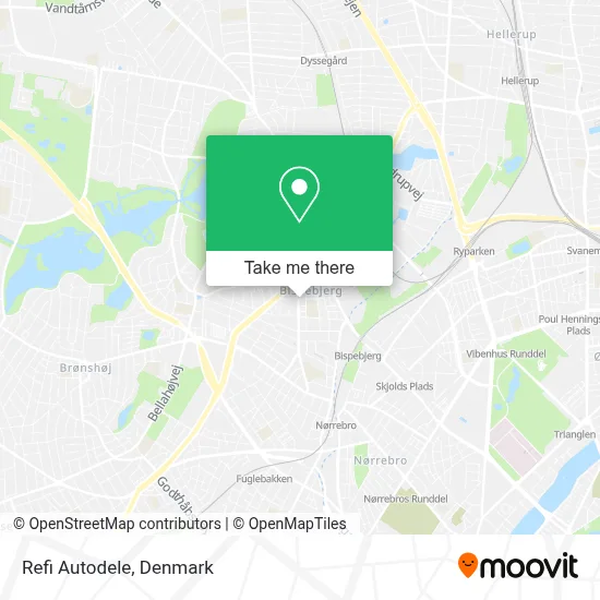 Refi Autodele map