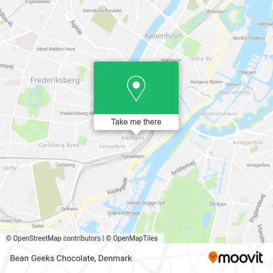 Bean Geeks Chocolate map