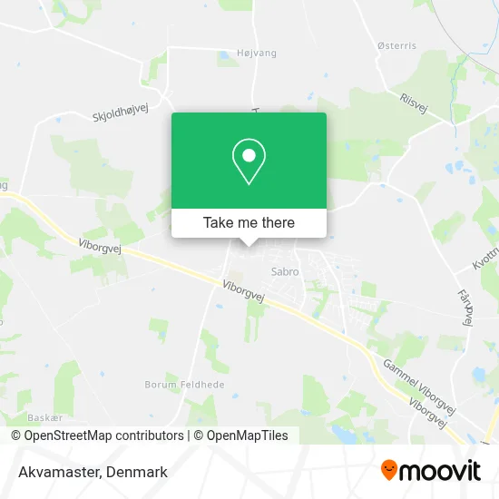 Akvamaster map