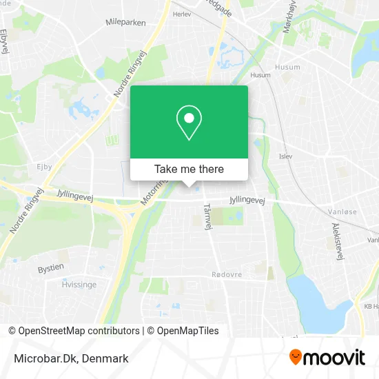 Microbar.Dk map